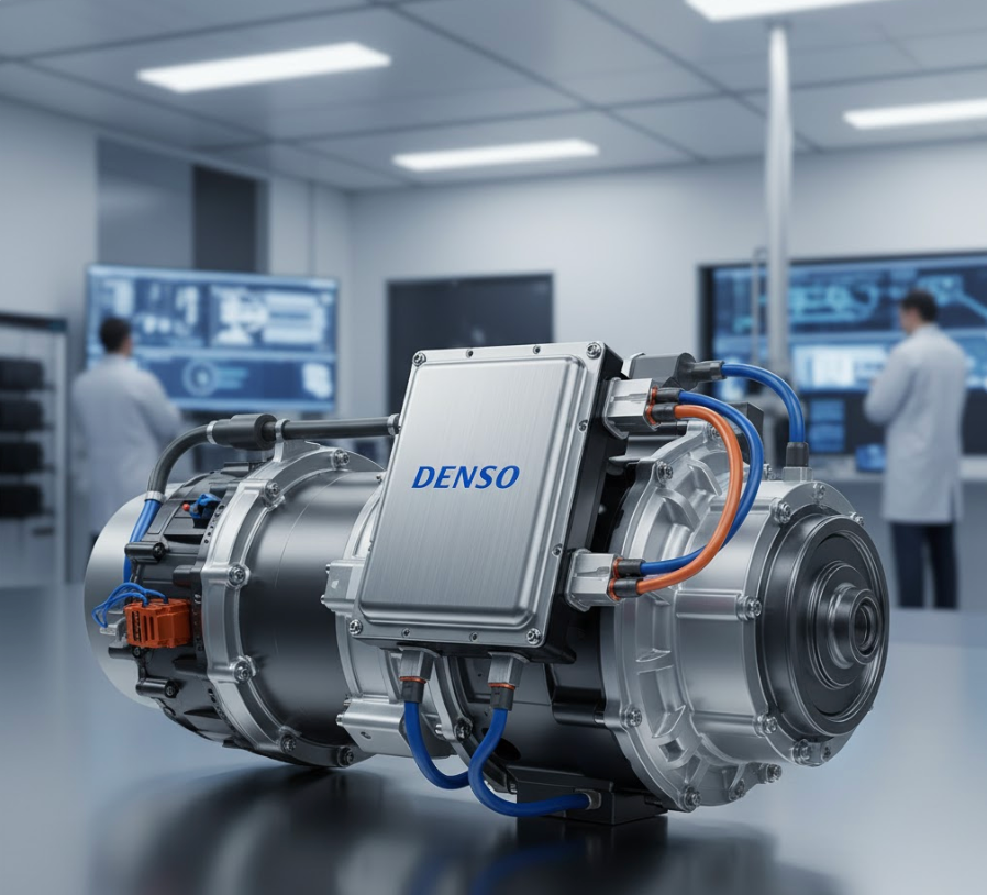 DENSO Develops Three New Electrification Products to Boost EV Efficiency and Charging Speed