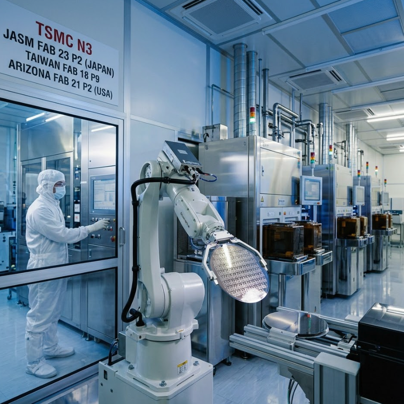 TSMC Strategic Expansion Accelerates Three Nanometer Chip Production Across Japan Taiwan and USA