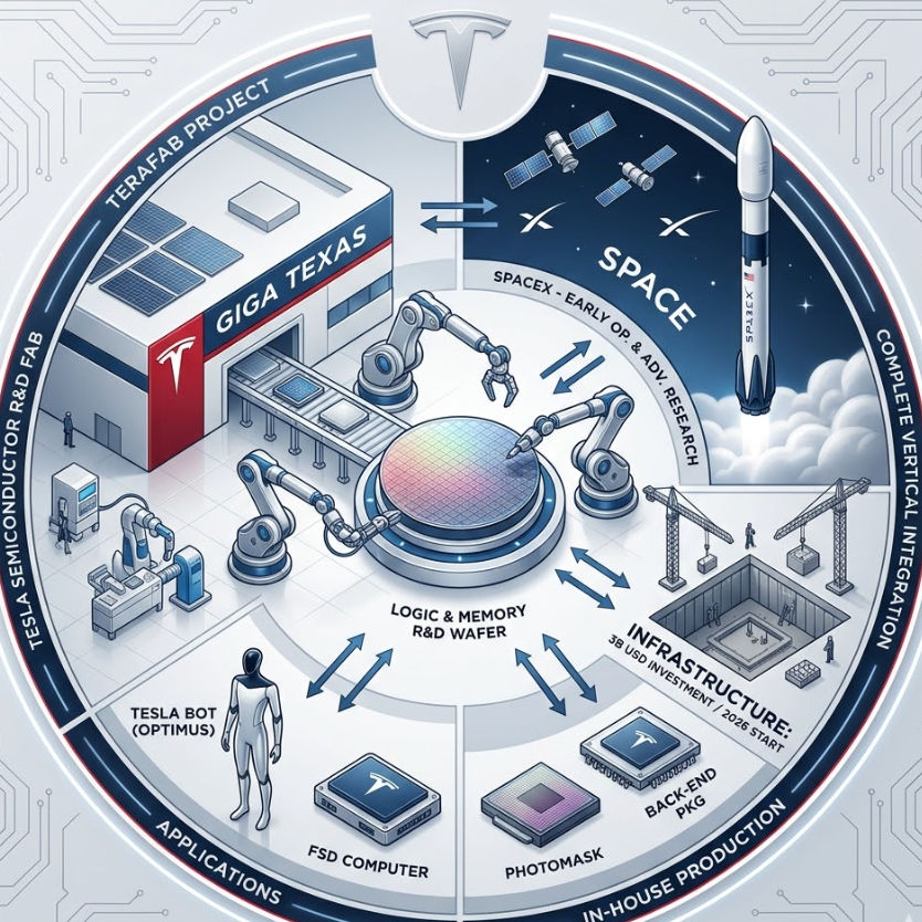 Tesla's 3 Billion Dollar Leap into In-House Semiconductor Manufacturing