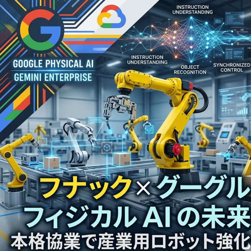 FANUC Partners with Google to Revolutionize Physical AI in Industrial Robotics