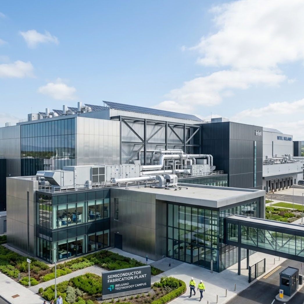 Intel Invests 5 Billion Euros in Ireland Fab 34 to Scale Intel 3 Process for Xeon 6 CPUs