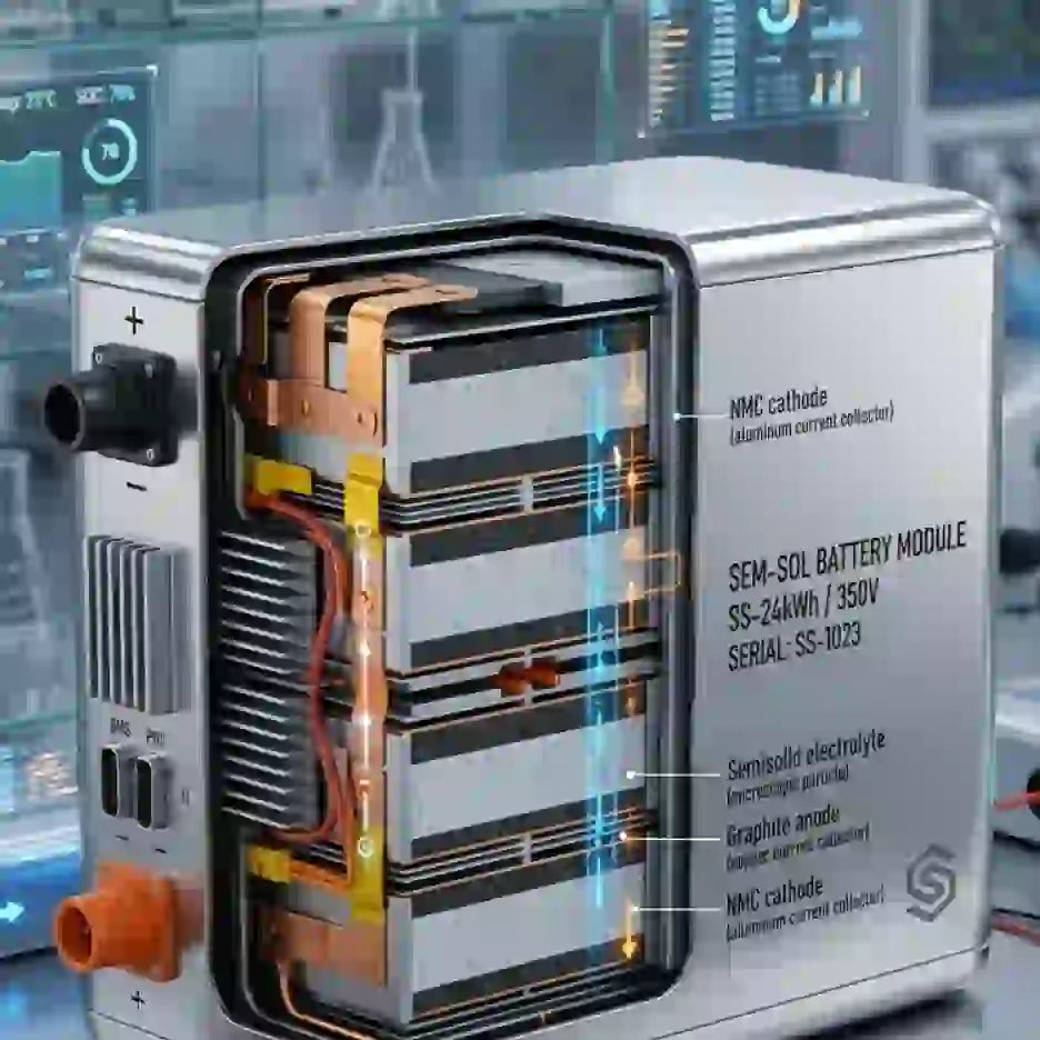 Semi-Solid-State Batteries to Reach 1.2 Trillion Yen Market by 2040 as Vital Bridging Technology