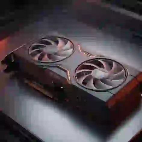 AMD Radeon RX 9050 graphics card featuring RDNA 4 architecture