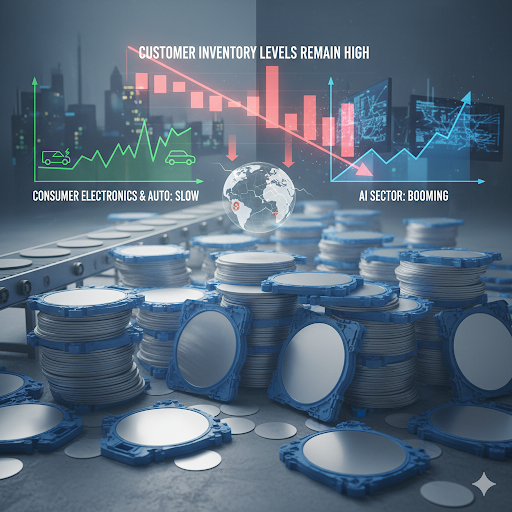 Silicon Wafer Market Navigates a Challenging Landscape