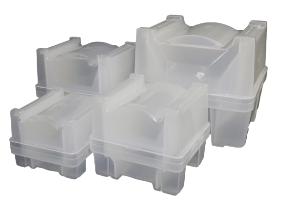 Wafer Case 2 4 6inch 25 Slots wafer Cassette Carrying Tray for Silicon Sapphire SiC Substrate Storage