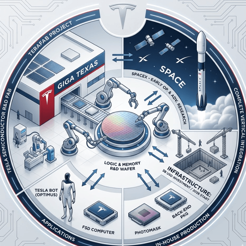 Tesla's 3 Billion Dollar Leap into In-House Semiconductor Manufacturing