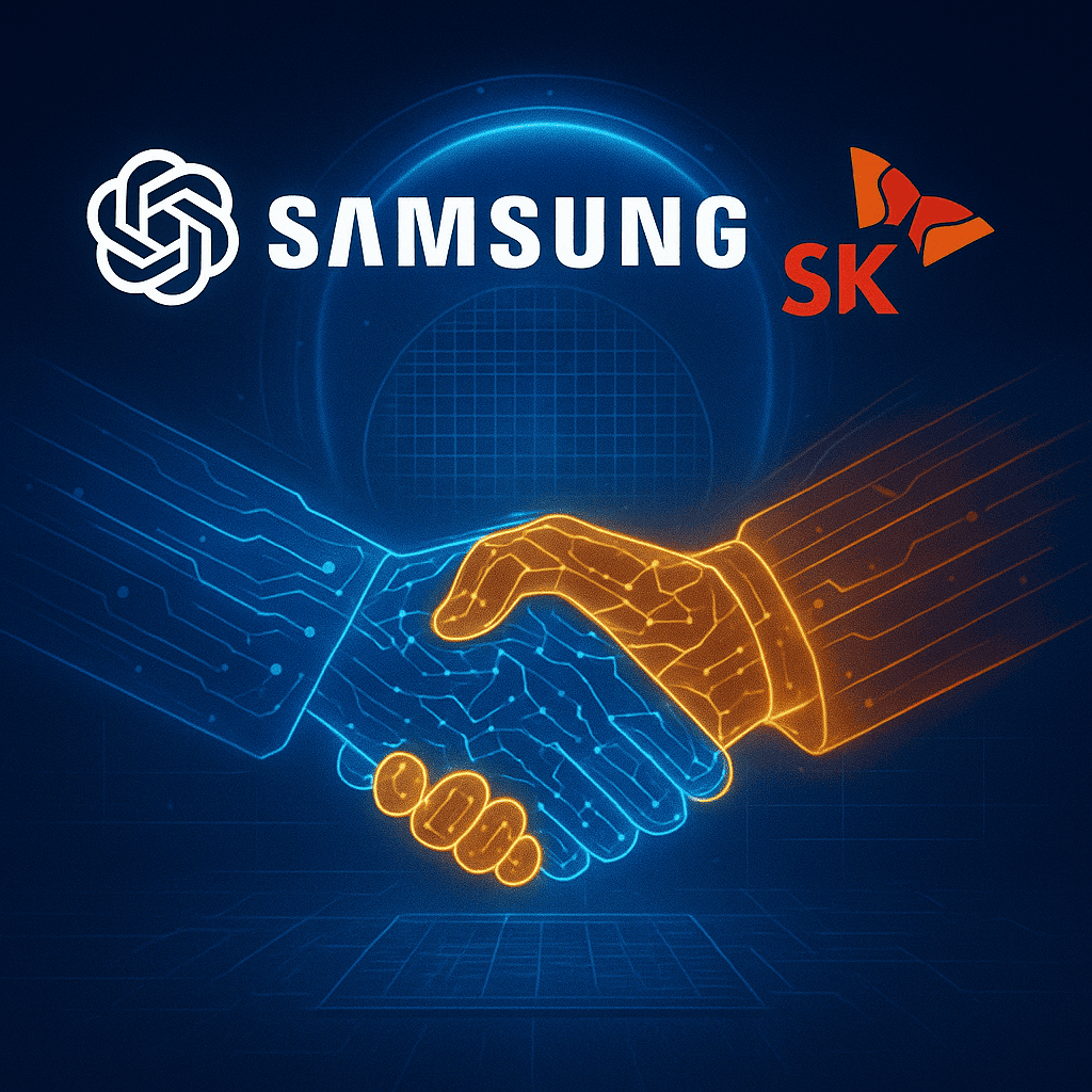 OpenAI Partners with South Korean Tech Giants for Massive DRAM Procurement and AI Infrastructure