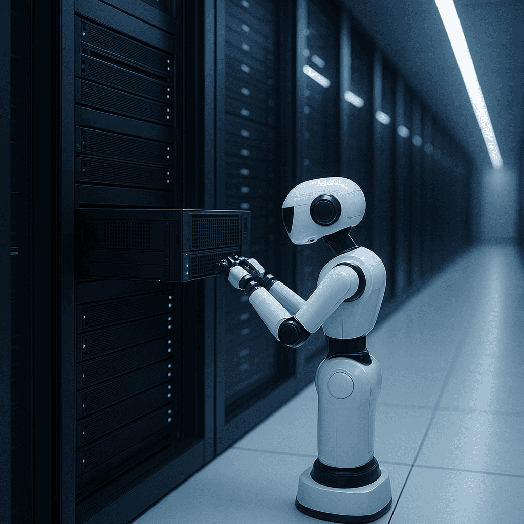 SoftBank's Cable-Free Server Rack: Ushering in AI Data Center Automation