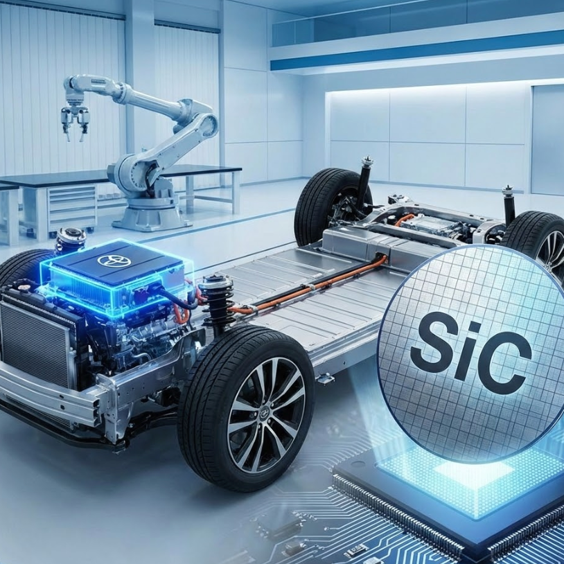 Wolfspeed Silicon Carbide Technology to Power Future Toyota EVs