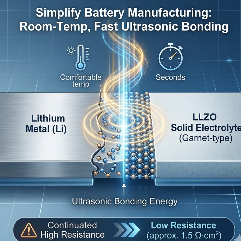 Tohoku University Simplifies Oxide-Based All-Solid-State Battery Production