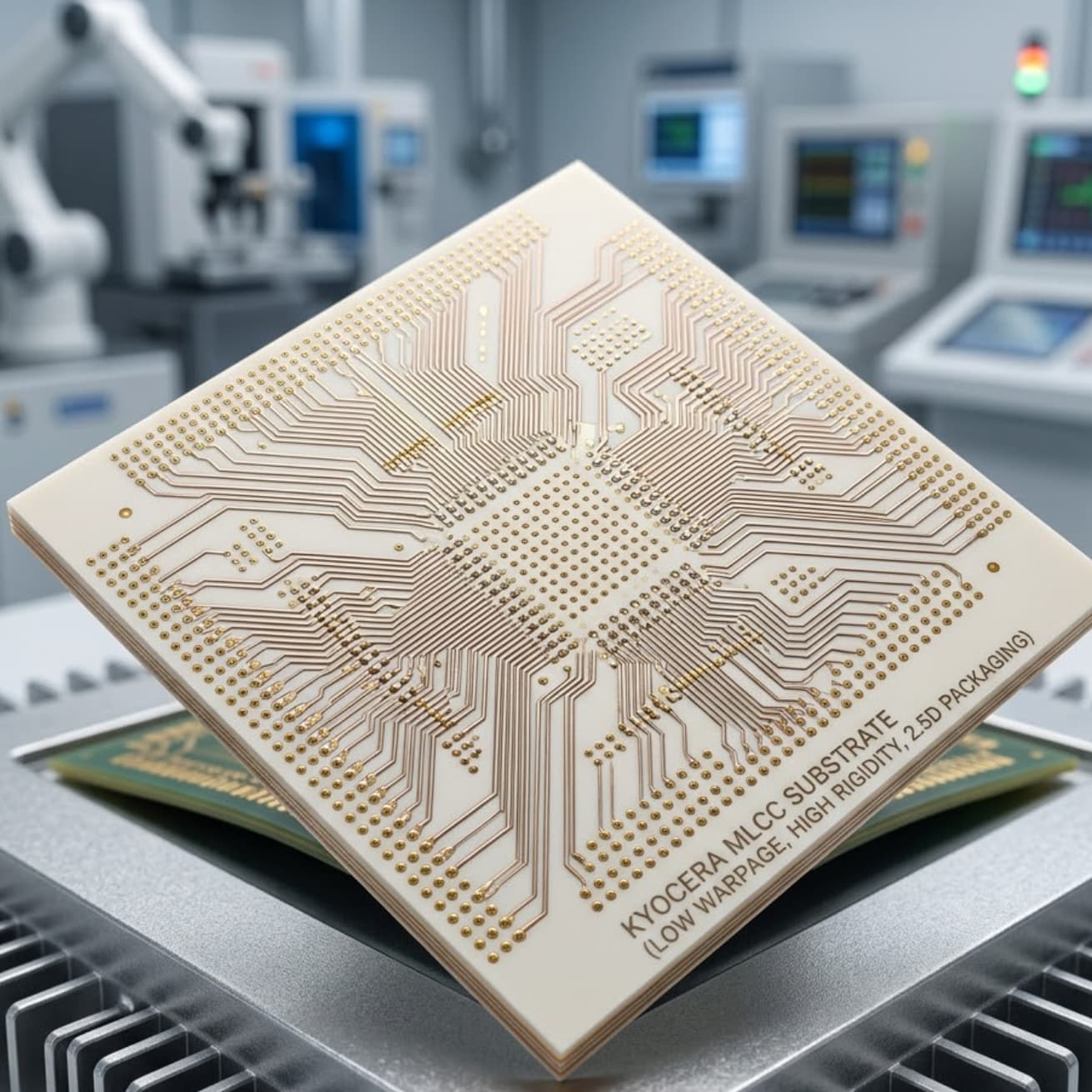Kyocera Unveils Low-Warpage Multilayer Ceramic Core Substrates for Next-Generation AI Packaging