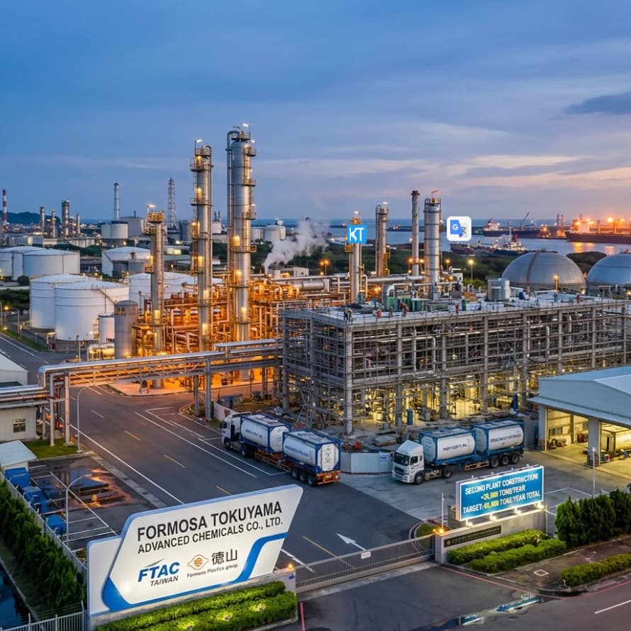 Tokuyama Double High-Purity IPA Capacity in Taiwan for Semiconductor Boom