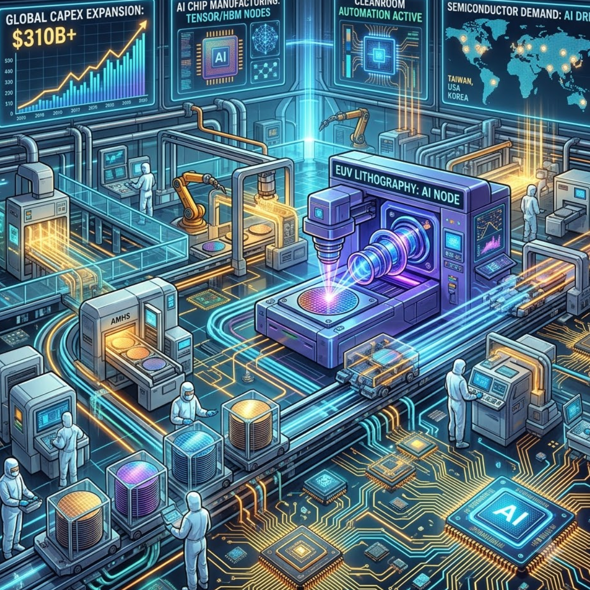 Semiconductor Capex Enters Unprecedented Growth Phase: 2026 Market Projected to Surge 30 Percent