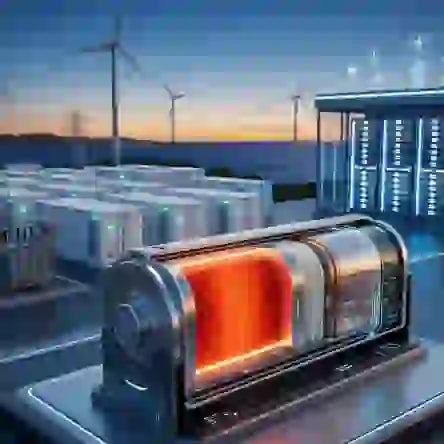 Advanced lithium-ion battery materials market 2026 forecast with renewable energy background.