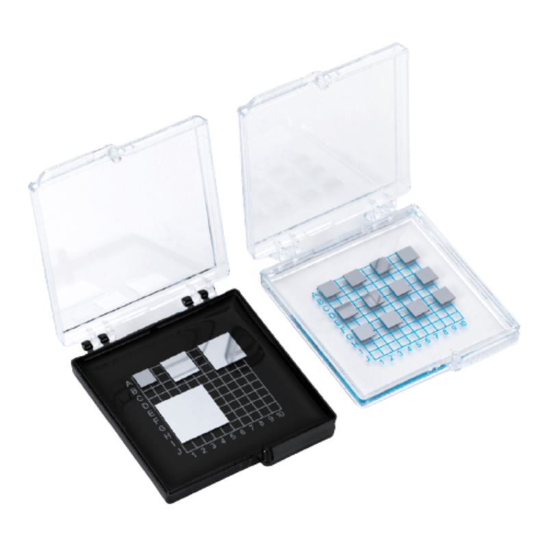 Diced Silicon wafer 10mm×10mm Semiconductor Chip for SEM AMF Optics - Soka Technology