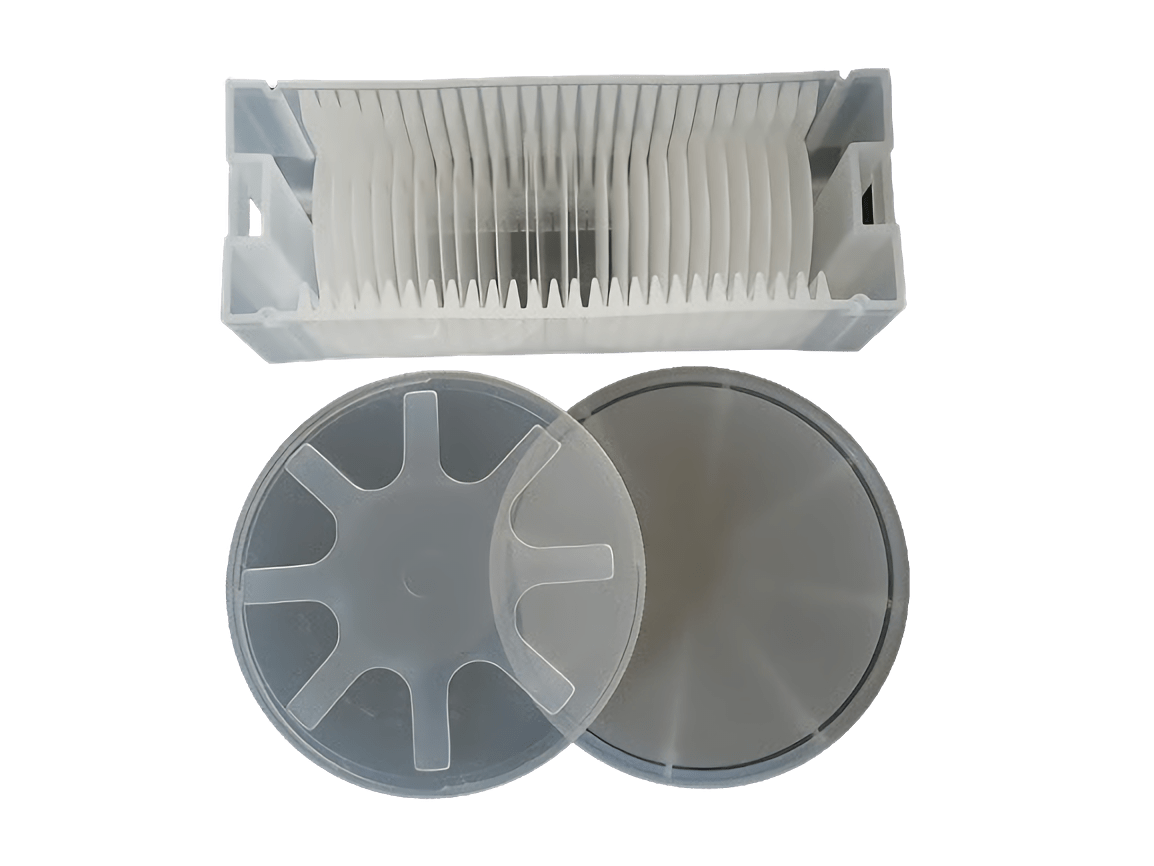 LiNbO3 Substrate 4inch Z - axis DSP SAW Acoustic Optics Grade LN Wafer - Soka Technology