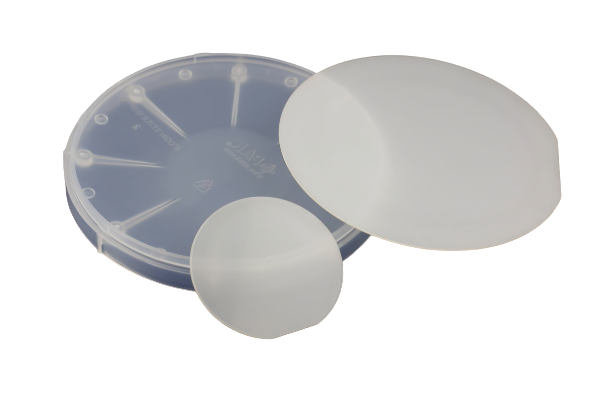 Sapphire wafer 6inch High Purity LED Optics Double Side Polished Substrate