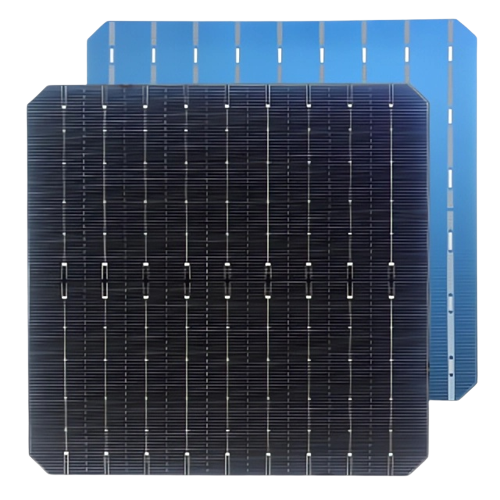 Solar Cell P/N Type 210x210mm Right angle Mono Stalline Substrate