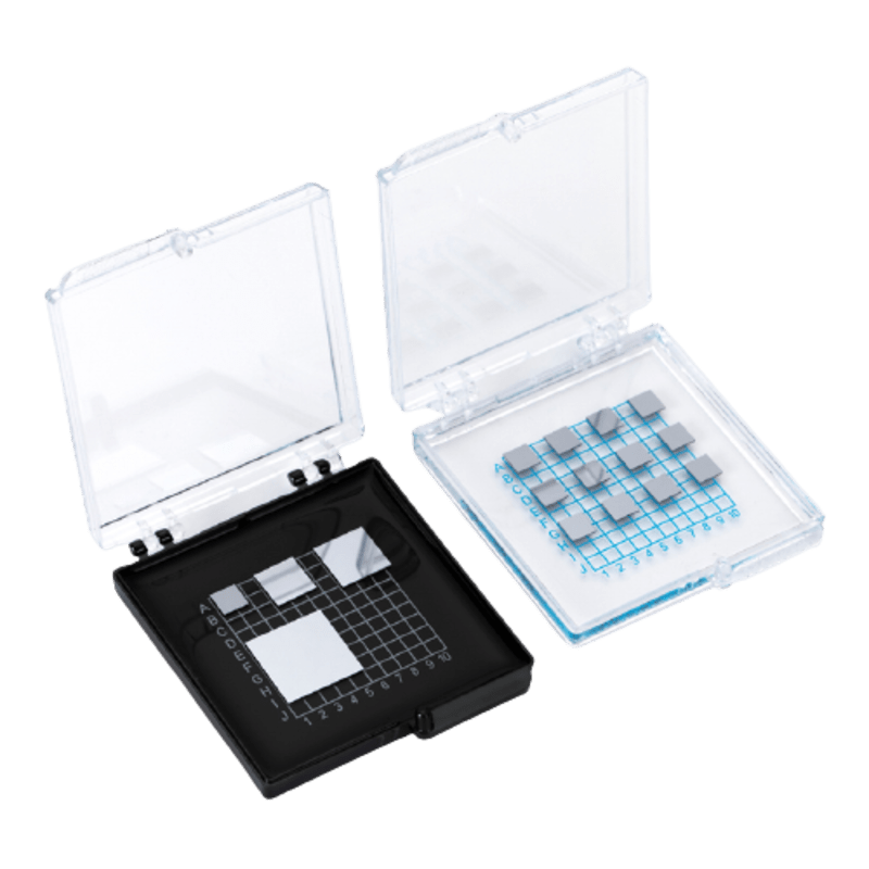 Wafer Case Diced Silicon Wafer Semiconductor Chip Self Adsorption Box - Soka Technology