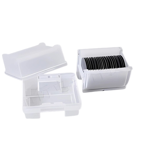 Wafer Case 2 4 6inch 25 Slots wafer Cassette Carrying Tray for Silicon Sapphire SiC Substrate Storage