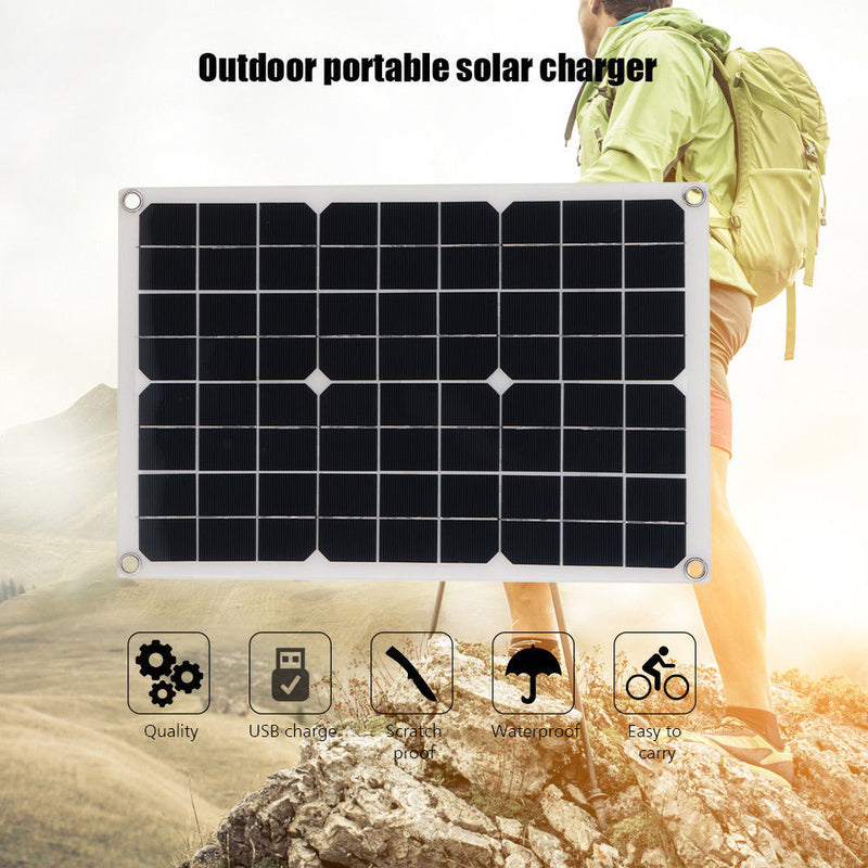 100W 12V 휴대용 단결정형 태양광 패널 
